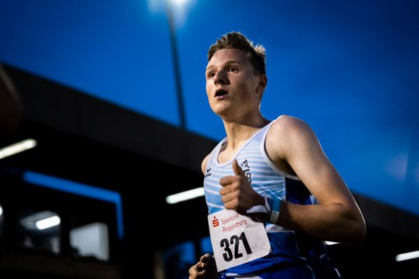 Jonas Kulgemeyer (OTB Osnabrueck) ueber 3000m am 03.06.2022 waehrend der Sparkassen Gala in Regensburg